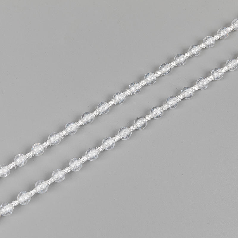NO.ZH-F10 Transparent Bead Chain