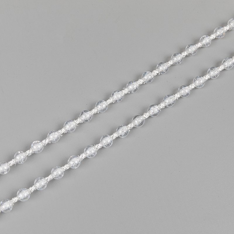 NO.ZH-F10 Transparent Bead Chain