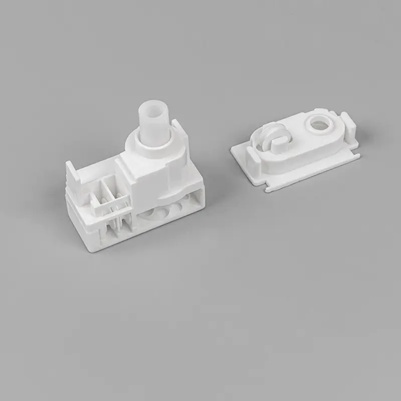 How does the control unit optimize the environmental control and privacy protection of  spaces?